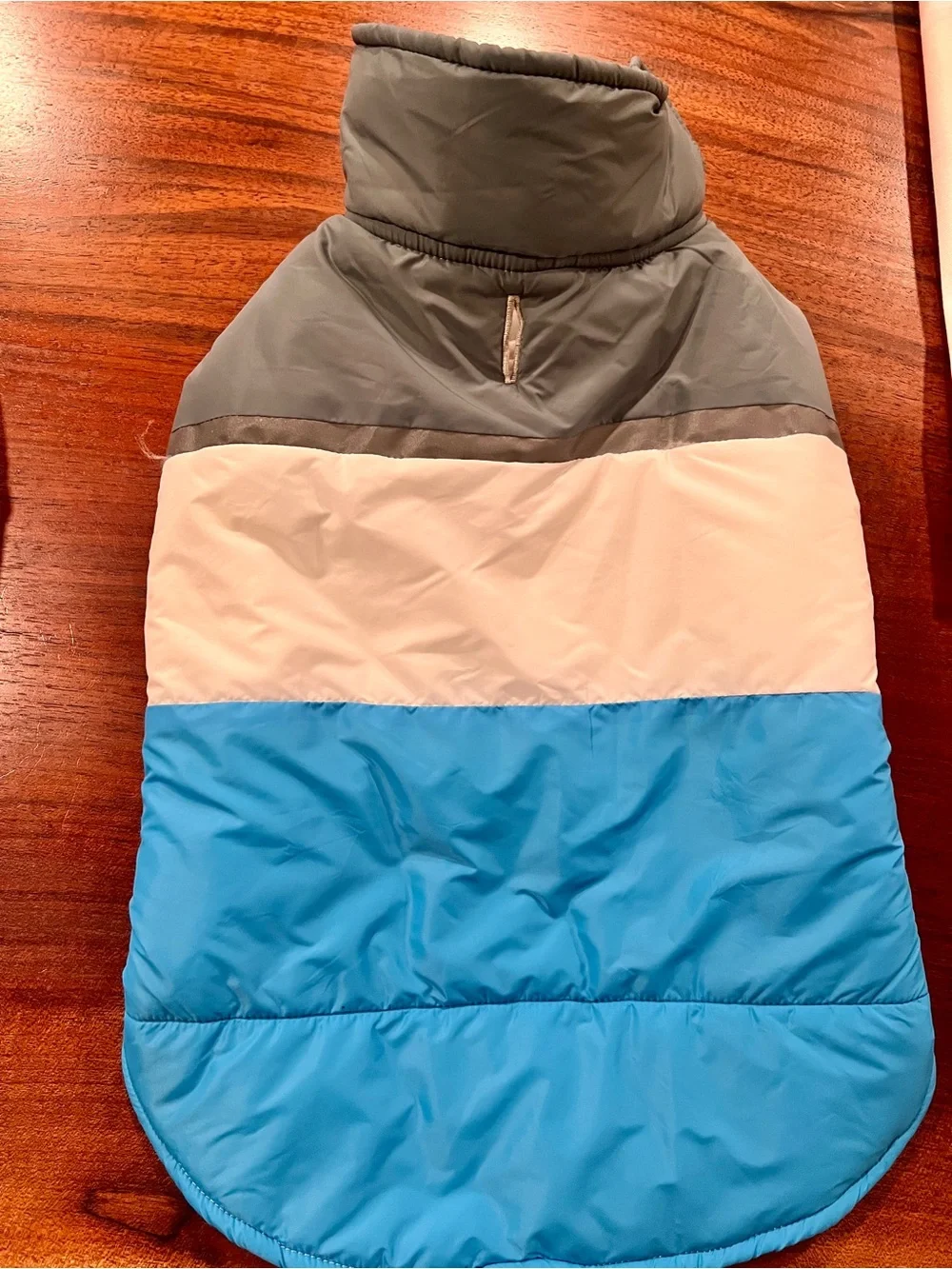 32 Degrees Blue Multi-Tone Puffer Dog Jacket- NWOT